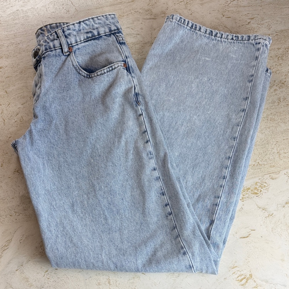 Motel Jeans – Light Wash, Size L (US 10 Approx) 100% cotton